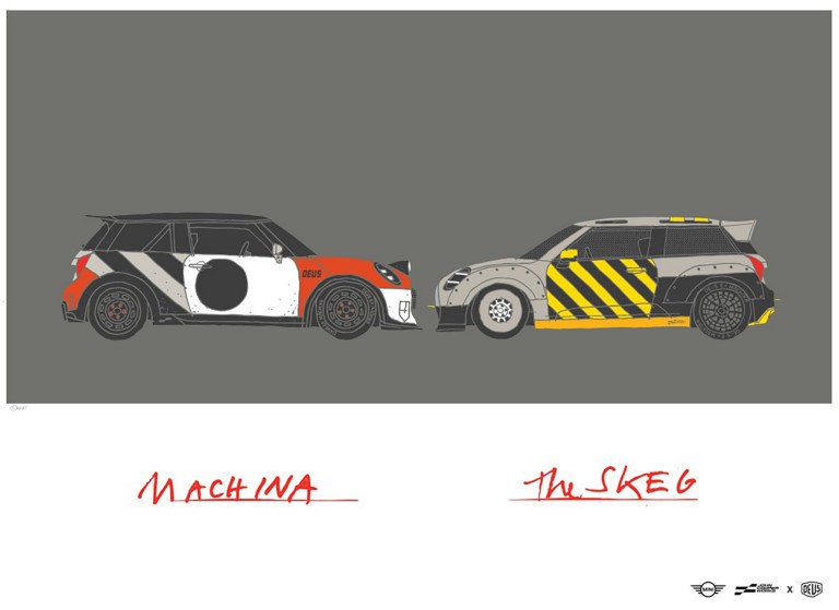 MINI JCW X DEUS EX MACHINA